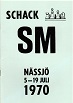 1970 - PROGRAM / NÄSSJÖ SM
